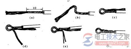 铝芯导线的连接方法_线头与螺钉平压式接线桩的连接
