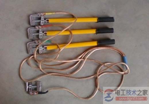 接地线的用法：新手经培训后，方可进行接地线操作