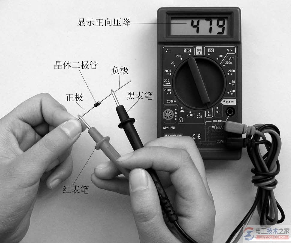 数字万用表的测量方法图解