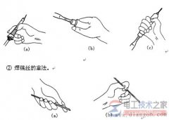 电烙铁焊接不求人，电工工具电烙铁焊接方法