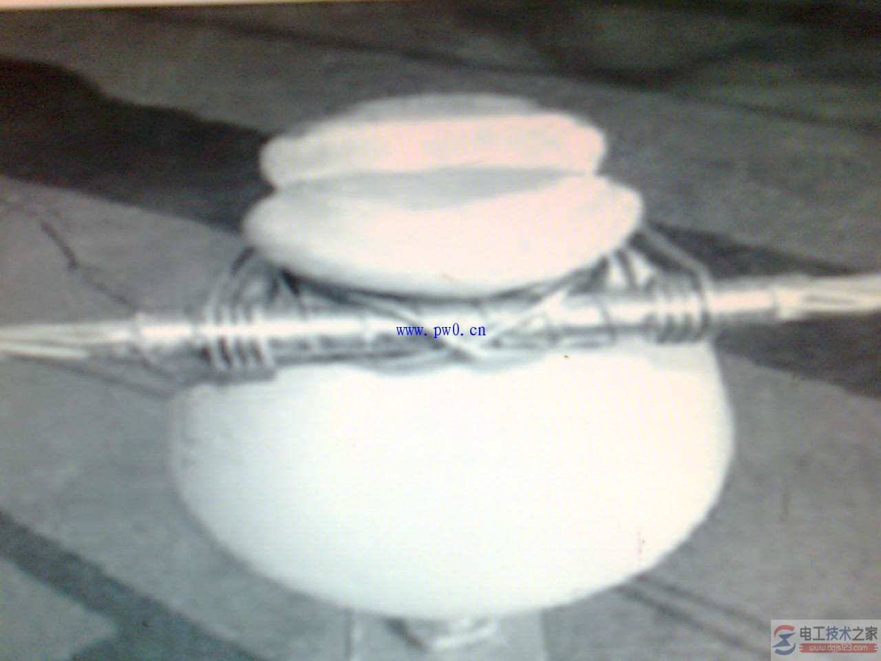 瓷瓶绝缘子绑扎标准图及绑扎方法