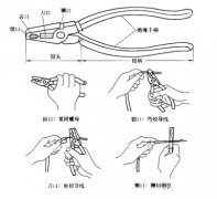 钢丝钳与尖嘴钳的结构与使用注意事项