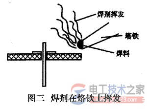 电烙铁五步训练法及电烙铁使用注意事项