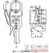 互感器式钳形电流表的组成与原理图解