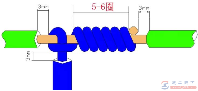 铜导线绞合连接的多种方式