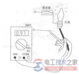 数字万用表测量电流方法及电流档位的用法