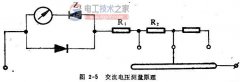 万用表怎么测量交流电压？