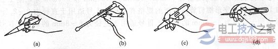 电工工具验电笔结构及使用方法