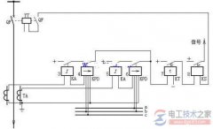 方向过电流保护的接线图与工作原理