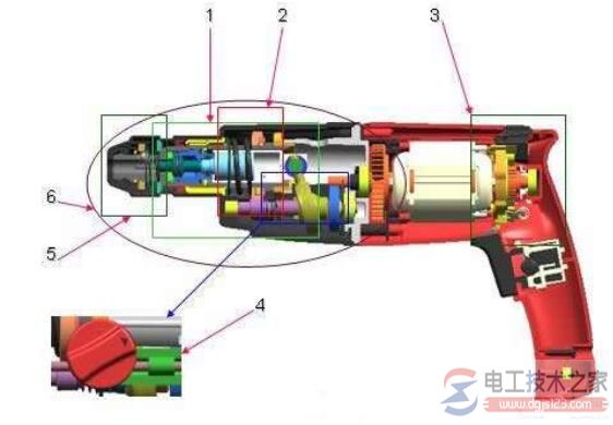 电锤是怎么工作的，电锤的工作原理详解