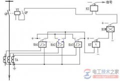 定时限过电流保护接线图及工作原理