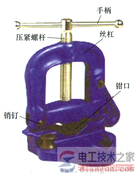 管子台虎钳怎么用，管子台虎钳使用维修