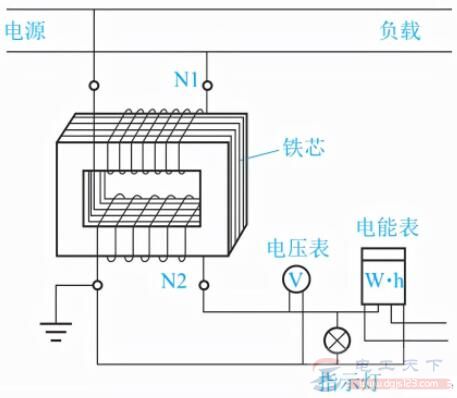 电压互感器与电流互感器的原理图(实用)