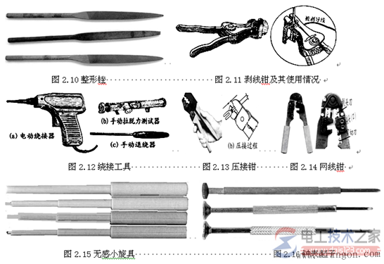 电子产品装配与维修工具：五金工具、焊接工具及专用设备