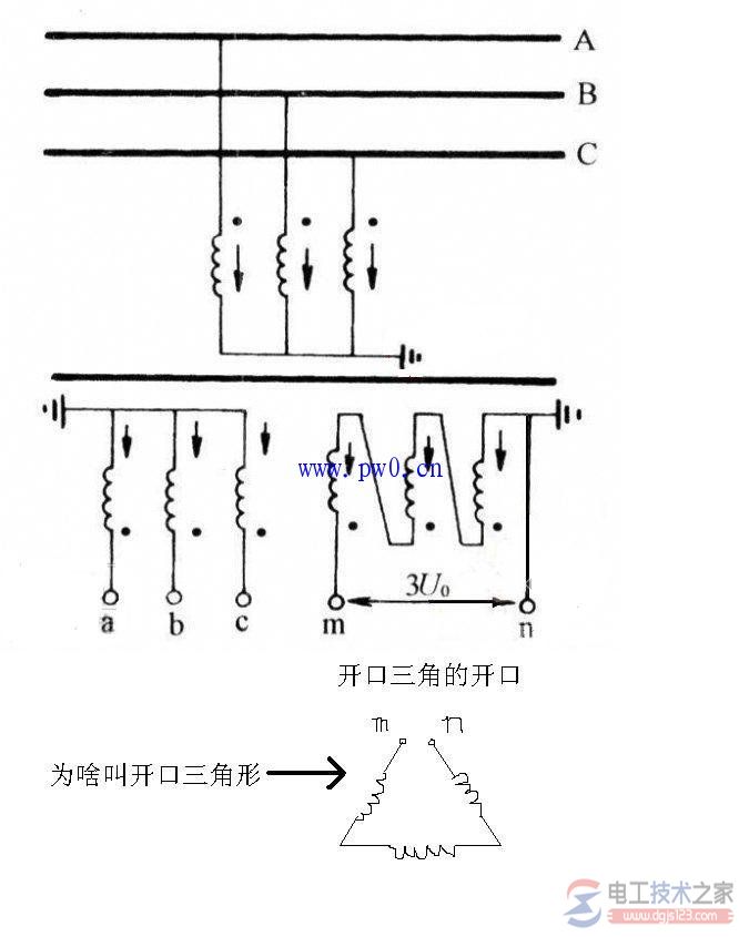 电压互感器接线图及接线方式_电压互感器接线注意事项