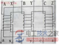 三绕组变压器的结构构成