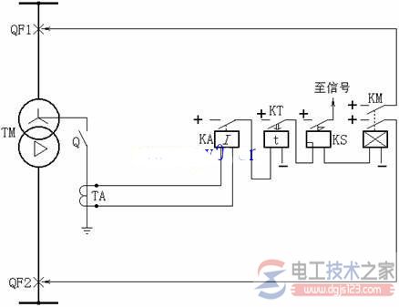 变压器过零序电流保护的工作原理