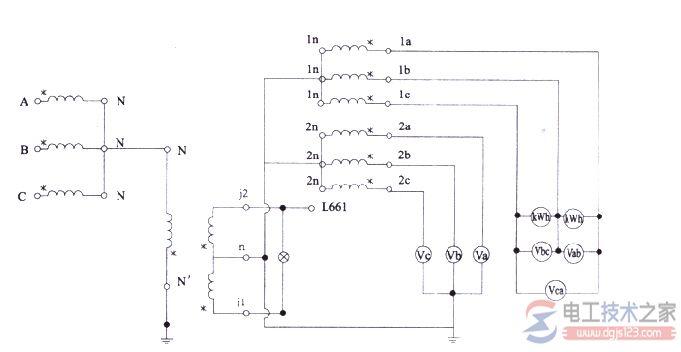 电压互感器接线图接线方式_电压互感器接线注意事项