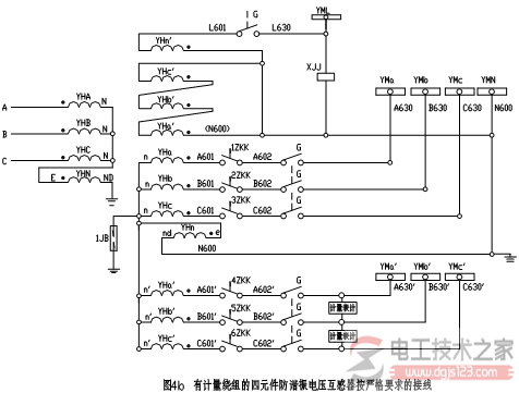 电压互感器接线图接线方式_电压互感器接线注意事项