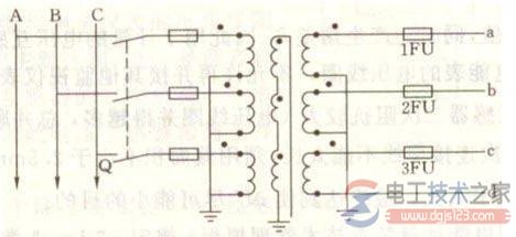 电压互感器接线图接线方式_电压互感器接线注意事项