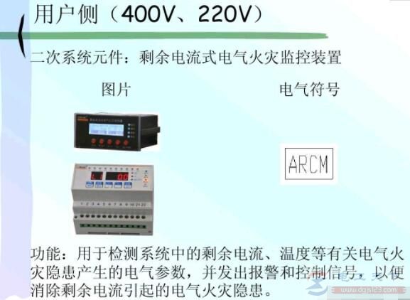 用户侧剩余电流式电气火灾监控装置图片及电气符号 用户侧剩余电流式电气火灾监控装置图片及电气符号