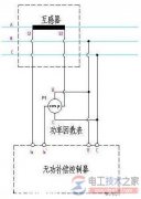 无功补偿控制器与功率因数表的接线方法