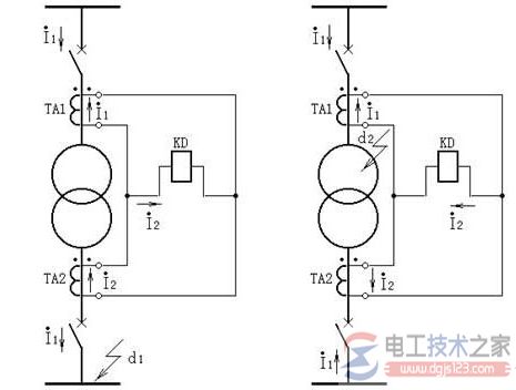 从原理图认识双绕组变压器纵差保护单线的接线原理 从原理图认识双绕组变压器纵差保护单线的接线原理
