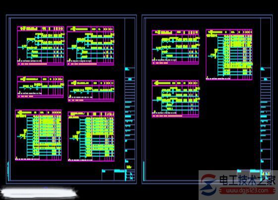 电力配电箱系统图示例