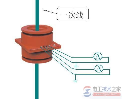 电流表接在电流互感器上的方法