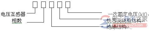 电压互感器接线方式与工作原理图