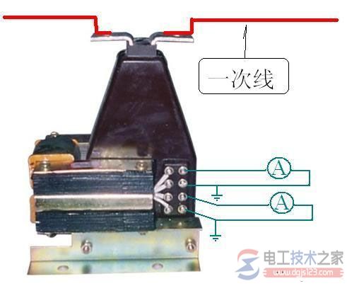 电流表与电流互感器的连接问题