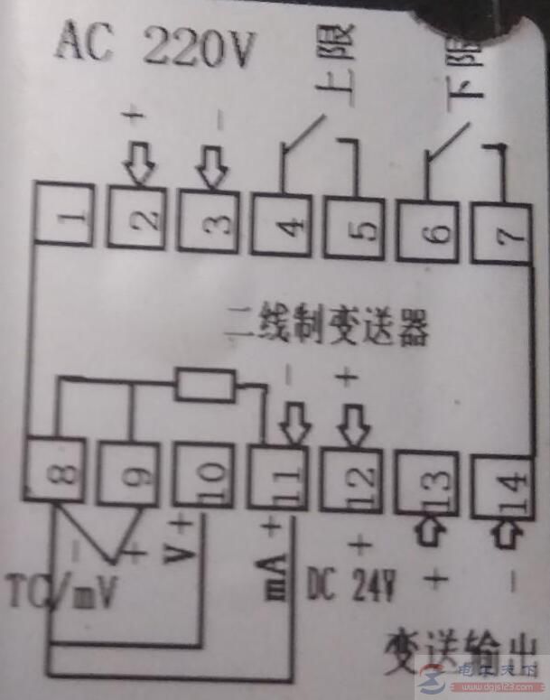 PT100温度传感器的原理与接线方式说明