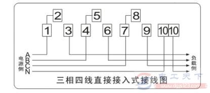 380V动力电表的安装步骤方法