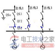 单母线分段怎么接线，单母线分段接线图详解