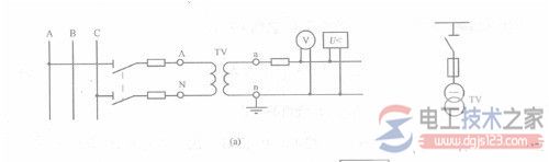 电压互感器接线图与接线方式大全