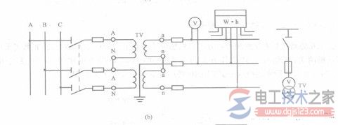 电压互感器接线图与接线方式大全