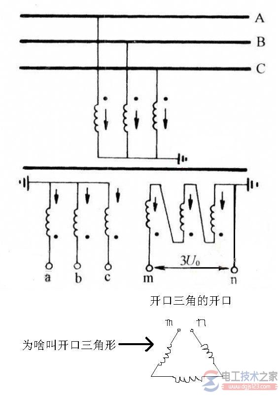 电压互感器接线图与接线方式大全