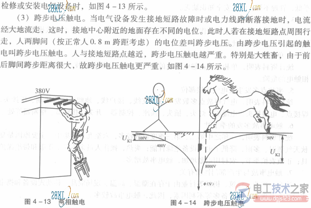 触电的分类_触电的主要形式