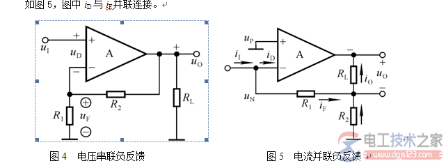 电压串联负反馈电路与电流串联负反馈电路图文解说
