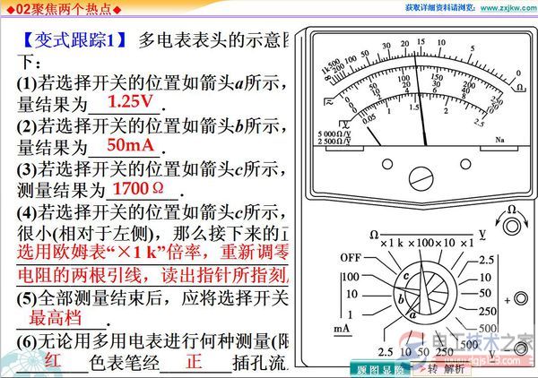 多用电表怎么读数？多用电表正确读数与注意事项