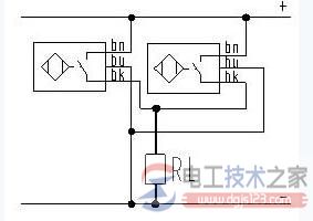 接近开关与光电传感器接线原理图