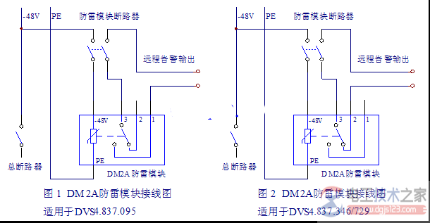 防雷工程电源防雷模块的接线图大全