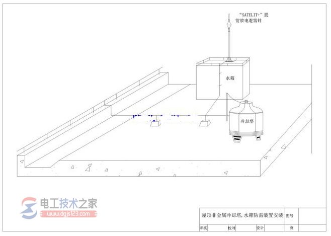 避雷针安装示意图_避雷针安装图集大全