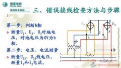 智能电表进出线接反的问题，电表接线错误不能工作