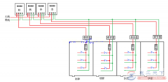 多个电表怎么接线，一例出租房多个电表的接线图