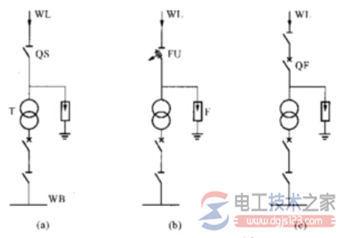 变电所的主接线方式有哪些？(多图)