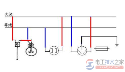 电灯开关的零线火线接反的问题