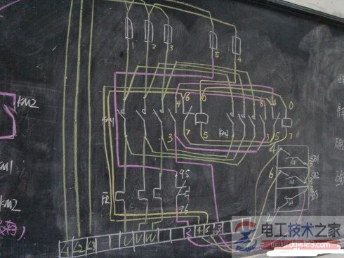 电机正反转控制原理图与接线图详解