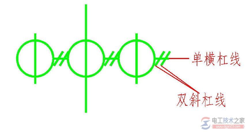 电流互感器图形符号怎么画？