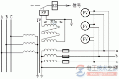 【图】小电流接地系统交流绝缘监视接线图详解